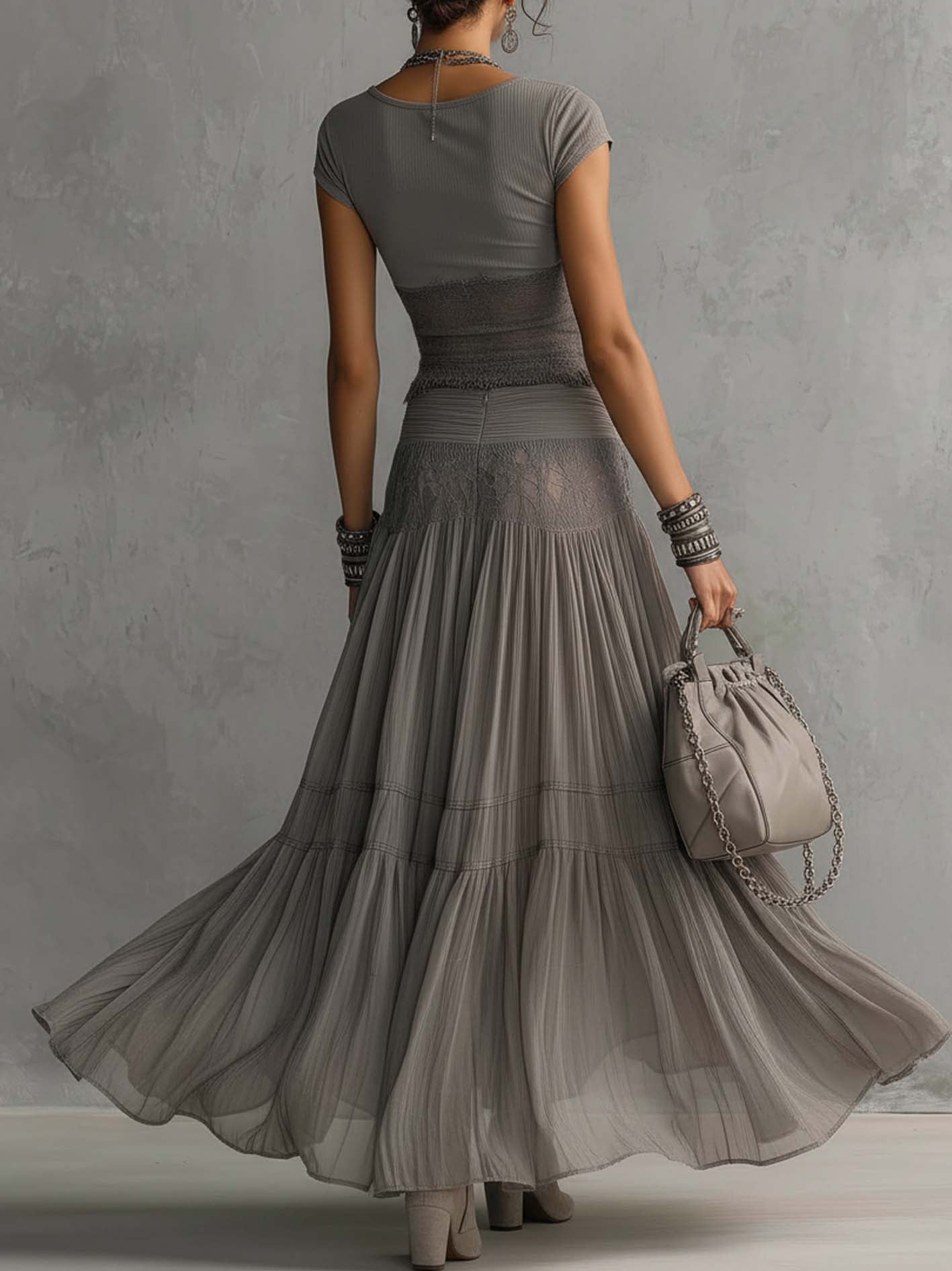 Caterina – Et æterisk boho-couture-sæt