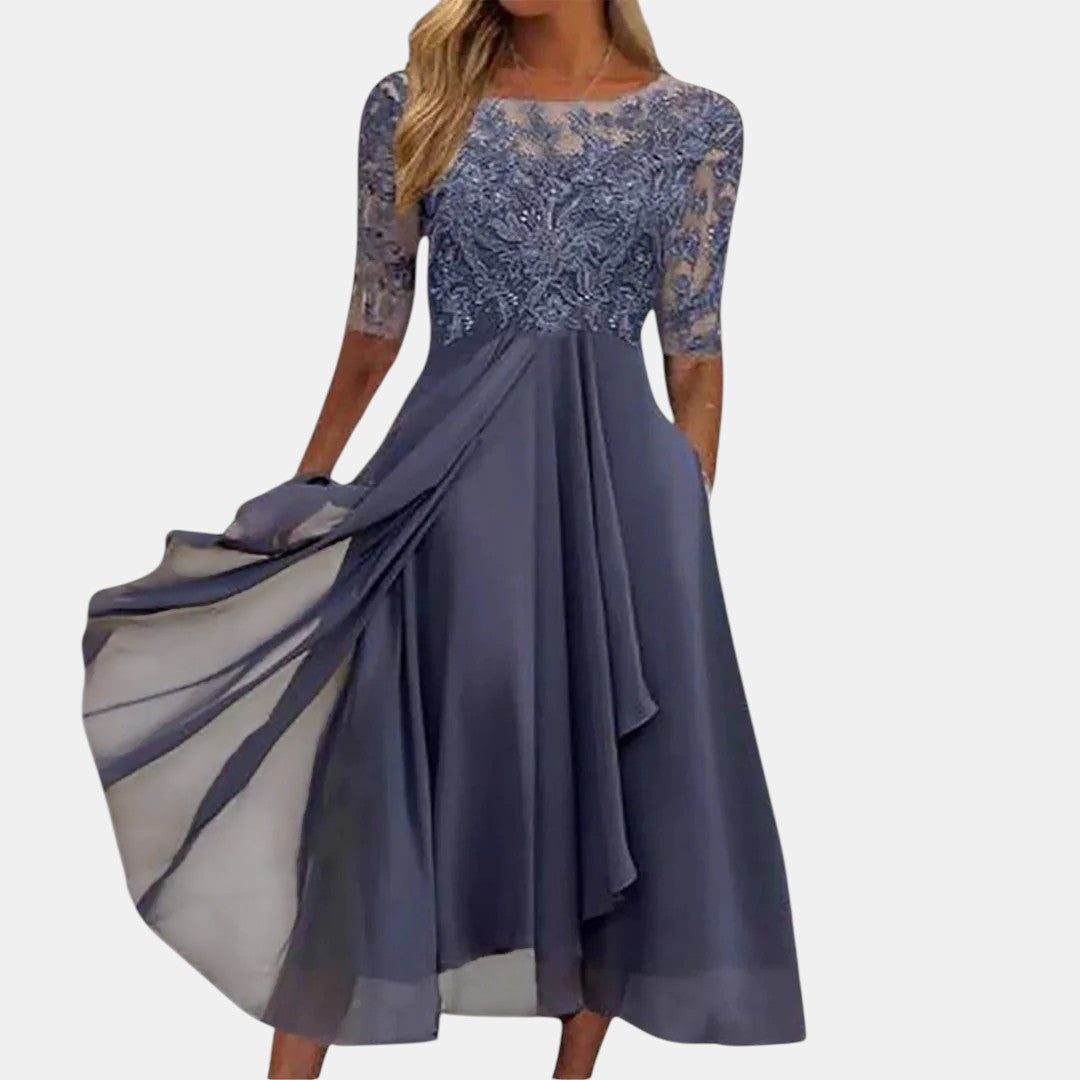 Rhonda™ | Elegant blondekjole