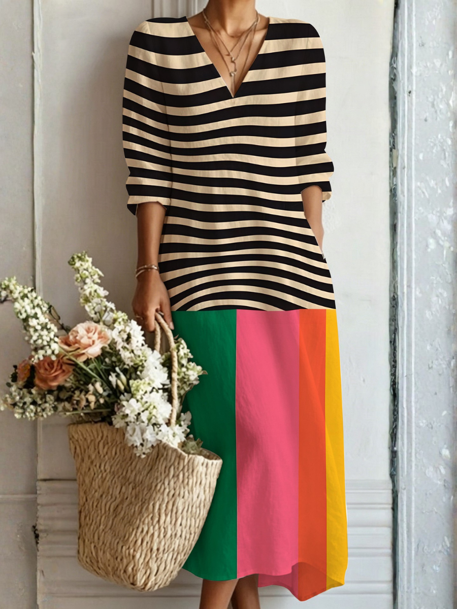 Sara™ | Lang bohemekjole VIII