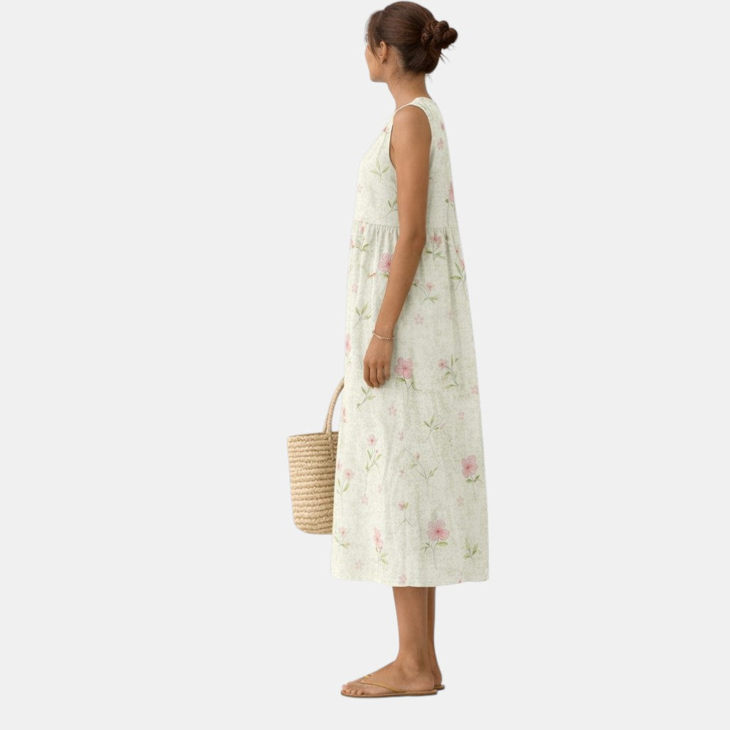 Elisa™ | Midi-kjole til hverdagen