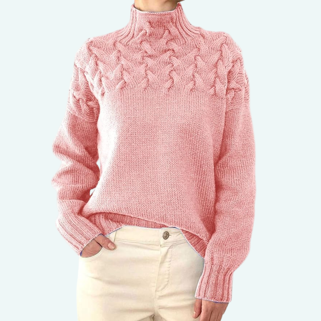 Livia – Flettet Striktrøje