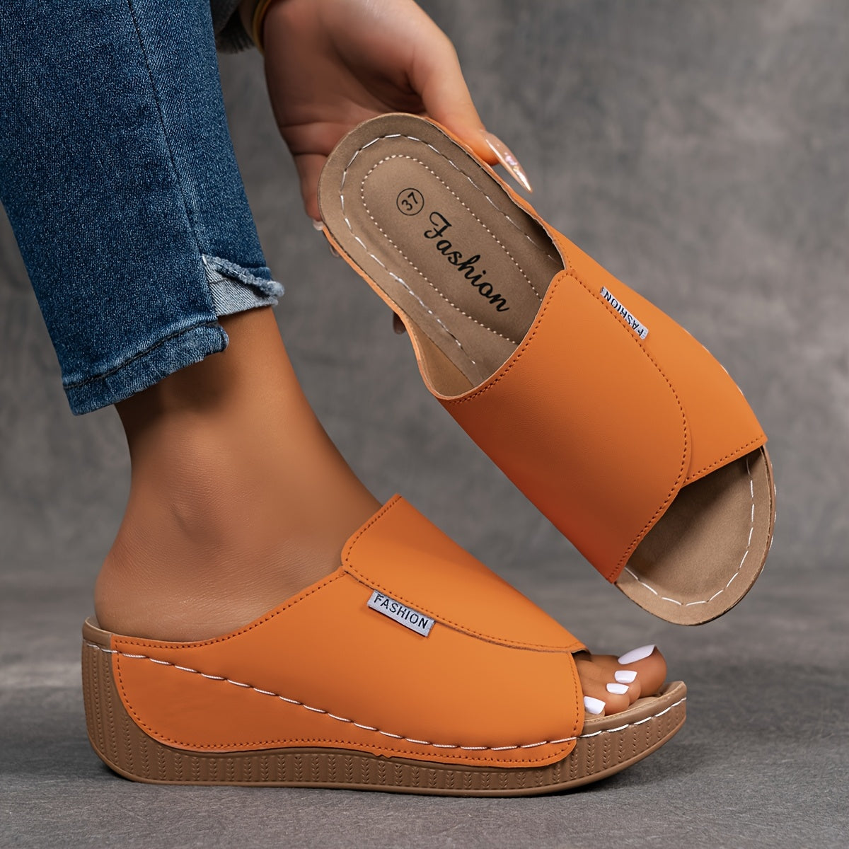 India – Komfortsandal med svangstøtte