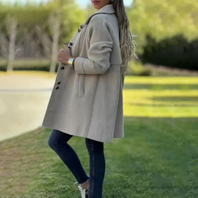 Maribelle™ | Elegant Skræddersyet Frakke