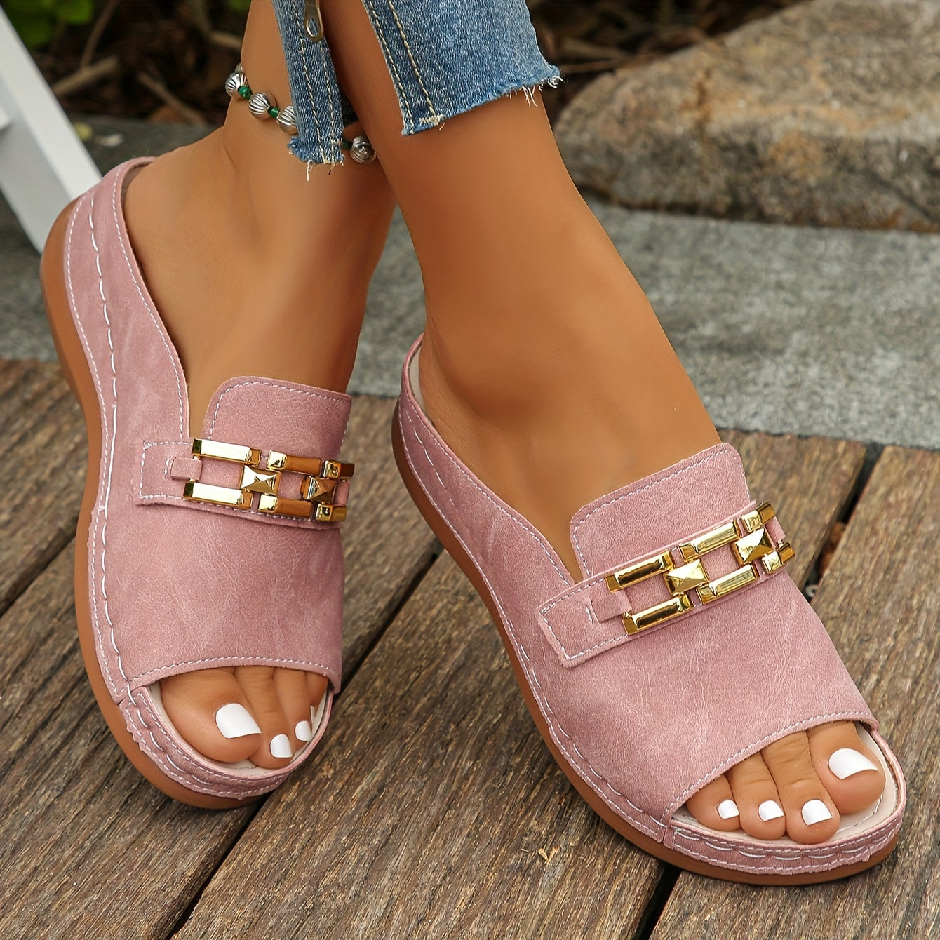 Roseline | Sandaler Slide