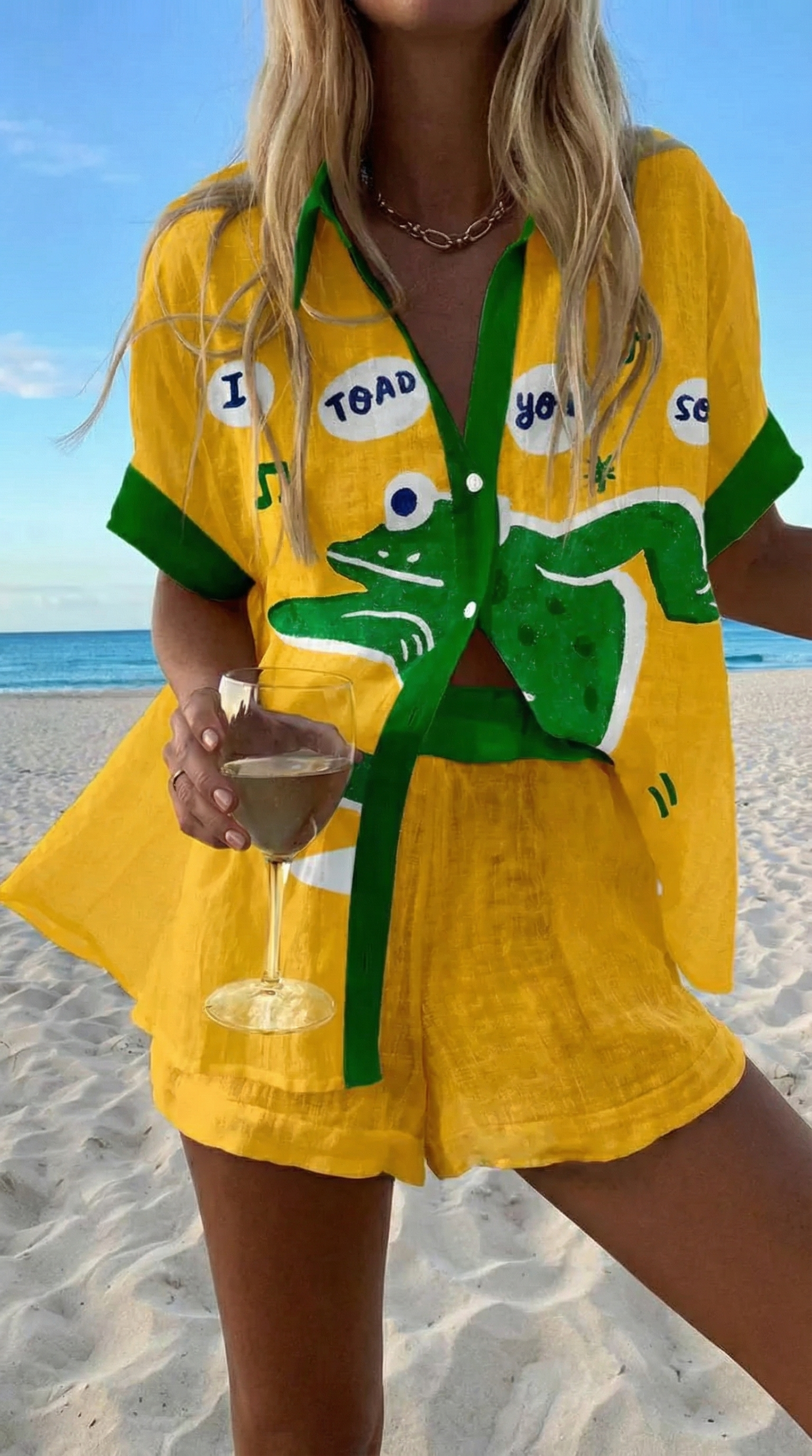SUNNY | Sommerligt todelt sæt