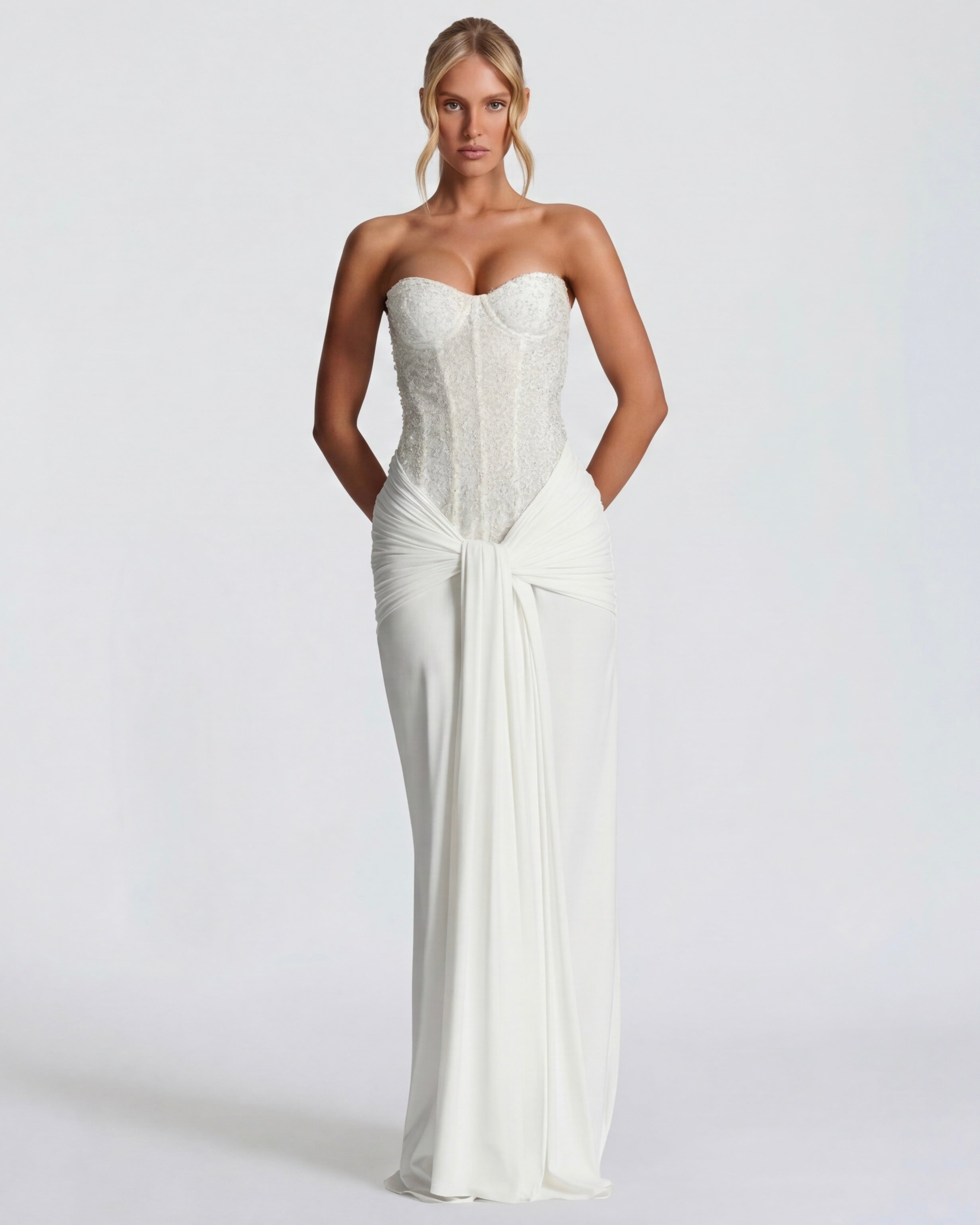 Midnight Aura Kjole Maxi