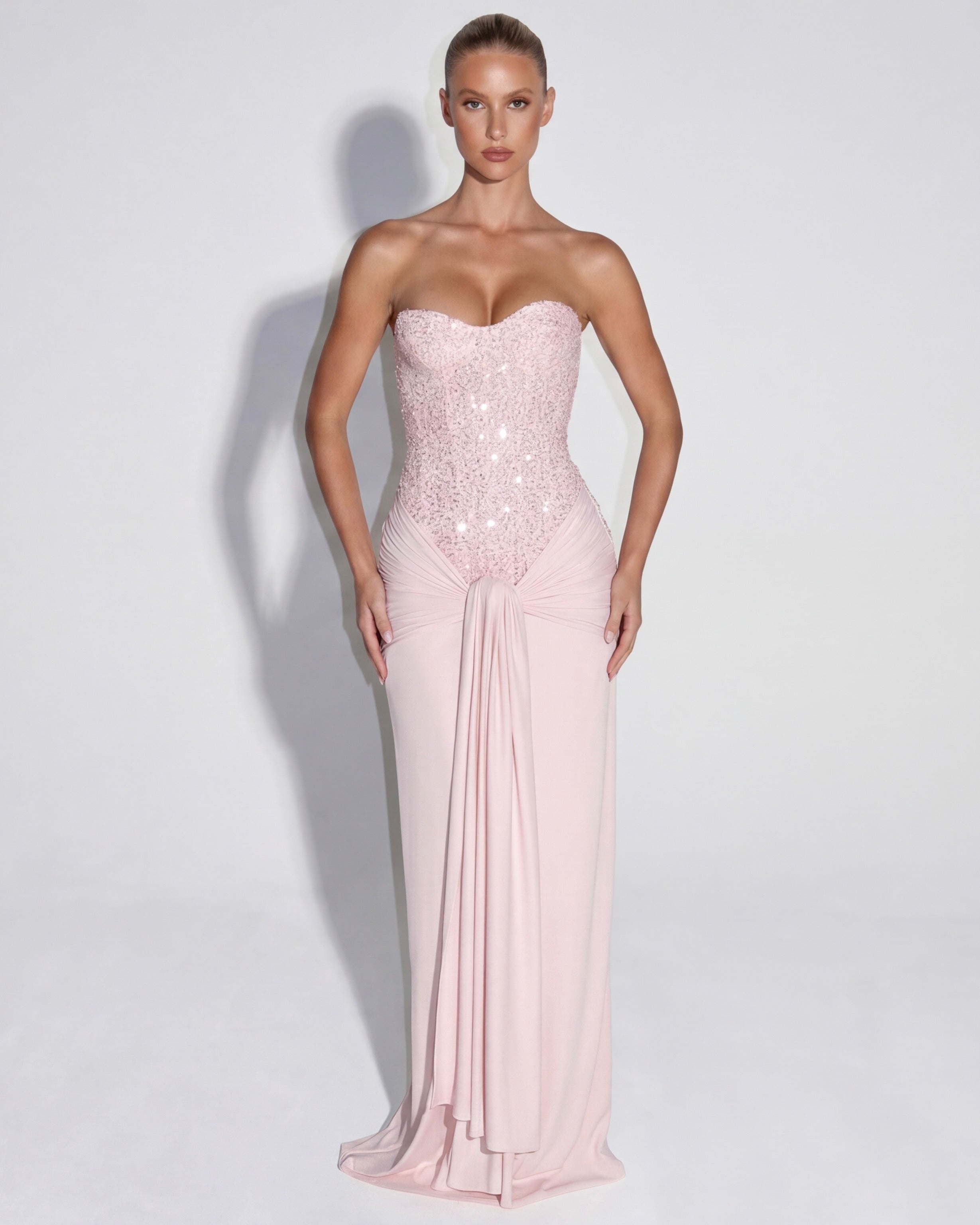 Midnight Aura Kjole Maxi