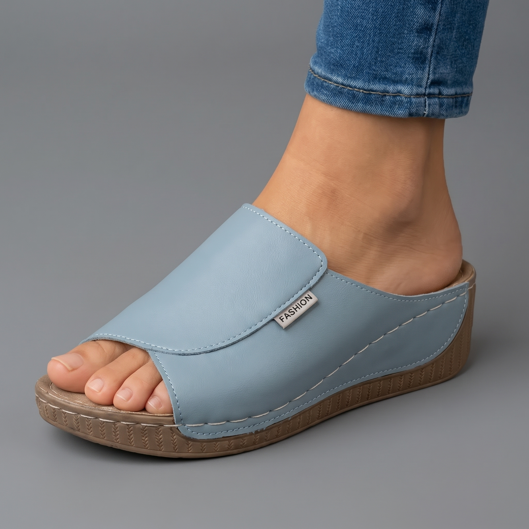 India – Komfortsandal med svangstøtte