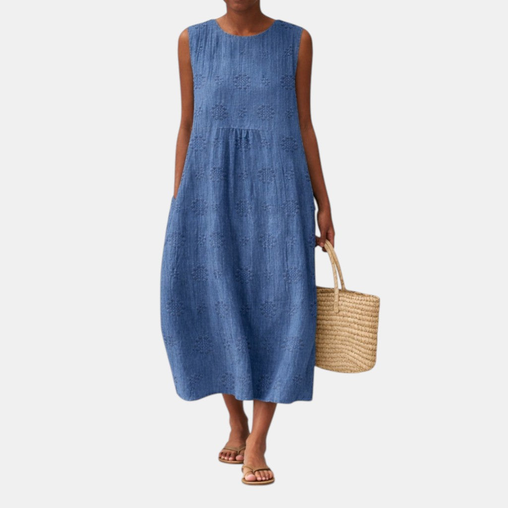 Alicia™ | Midi-sommerkjole til hverdagen