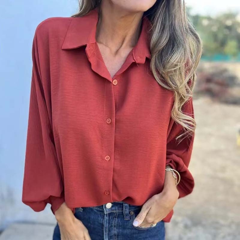 Hollynn | Elegant Bluse med Knapper