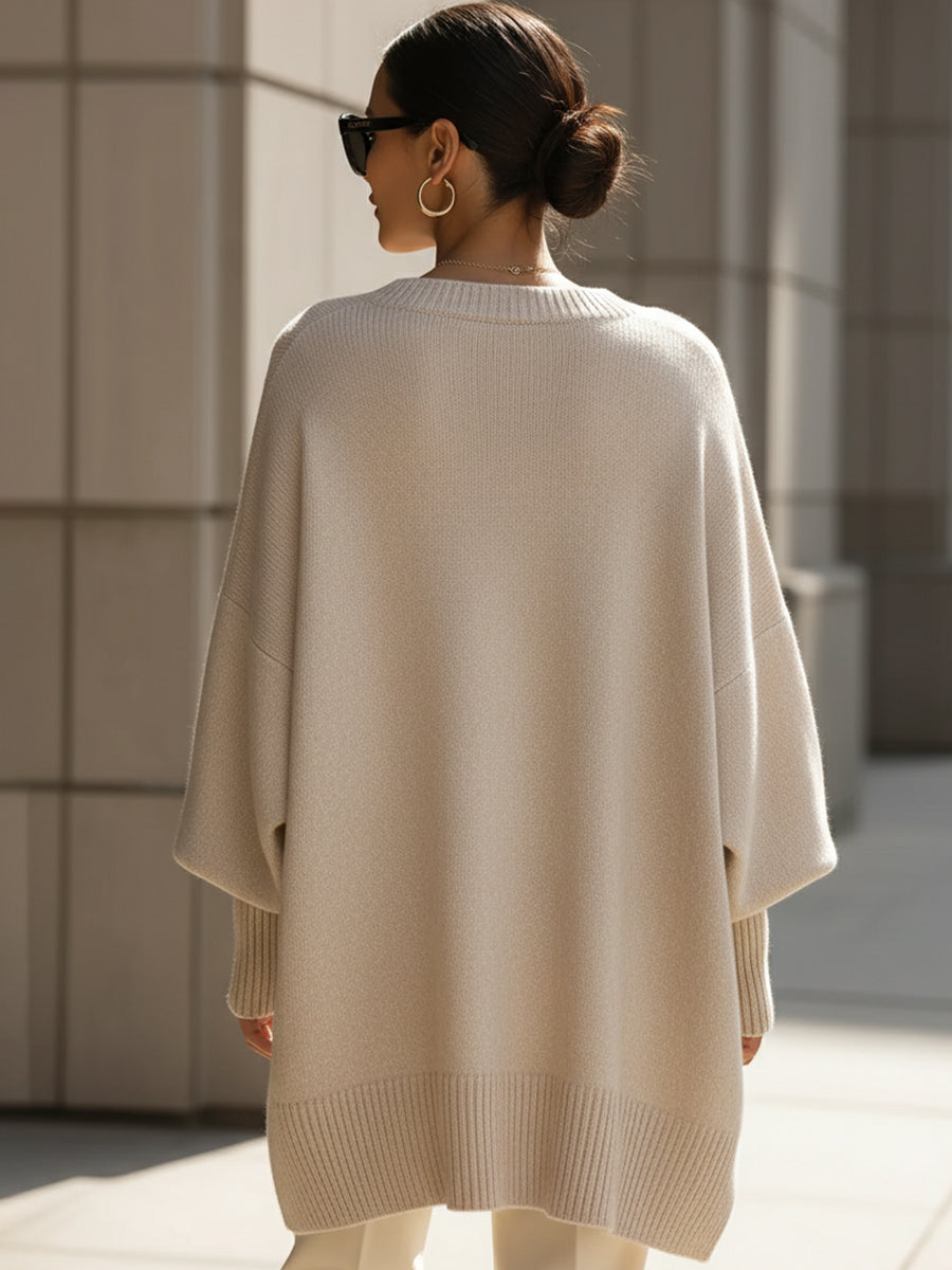 Victoria | Luksuriøs Oversized Poncho