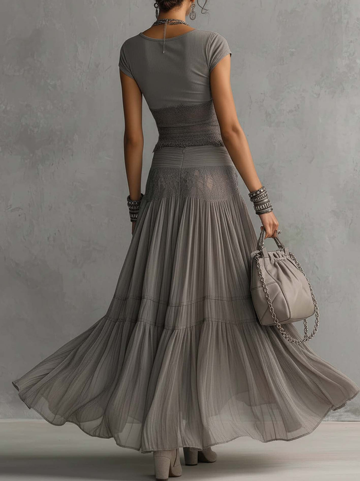 Caterina – Et æterisk boho-couture-sæt