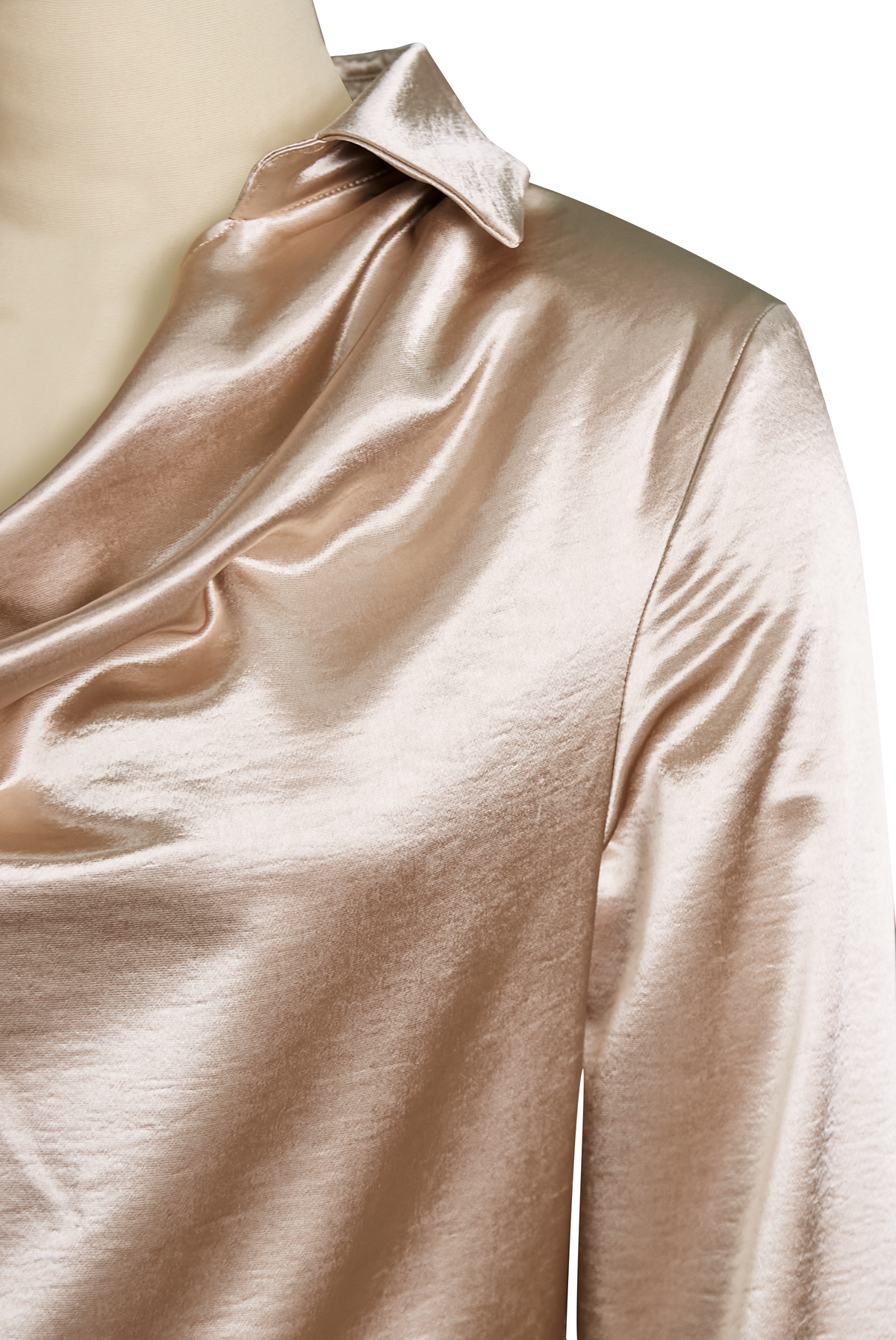 Vivienne | Elegant satinbluse