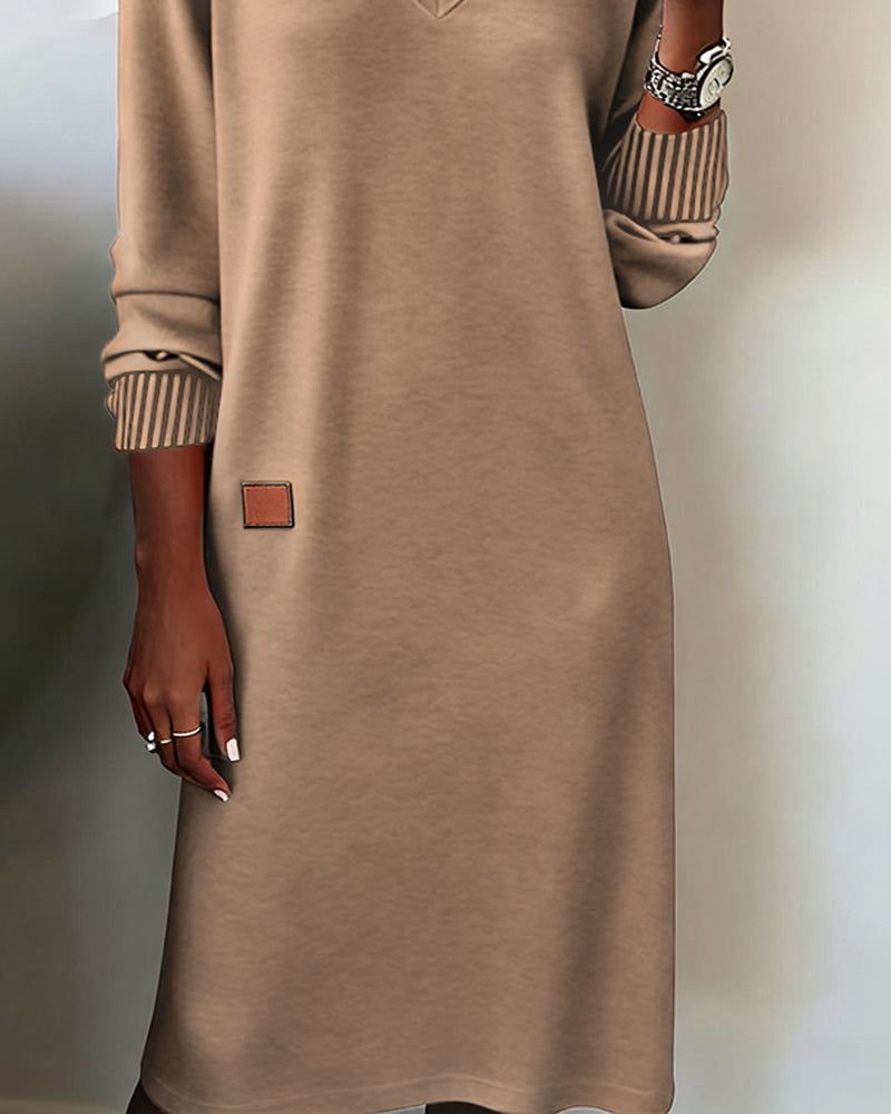 Nicole | Elegant strikkjole til hverdagsbrug