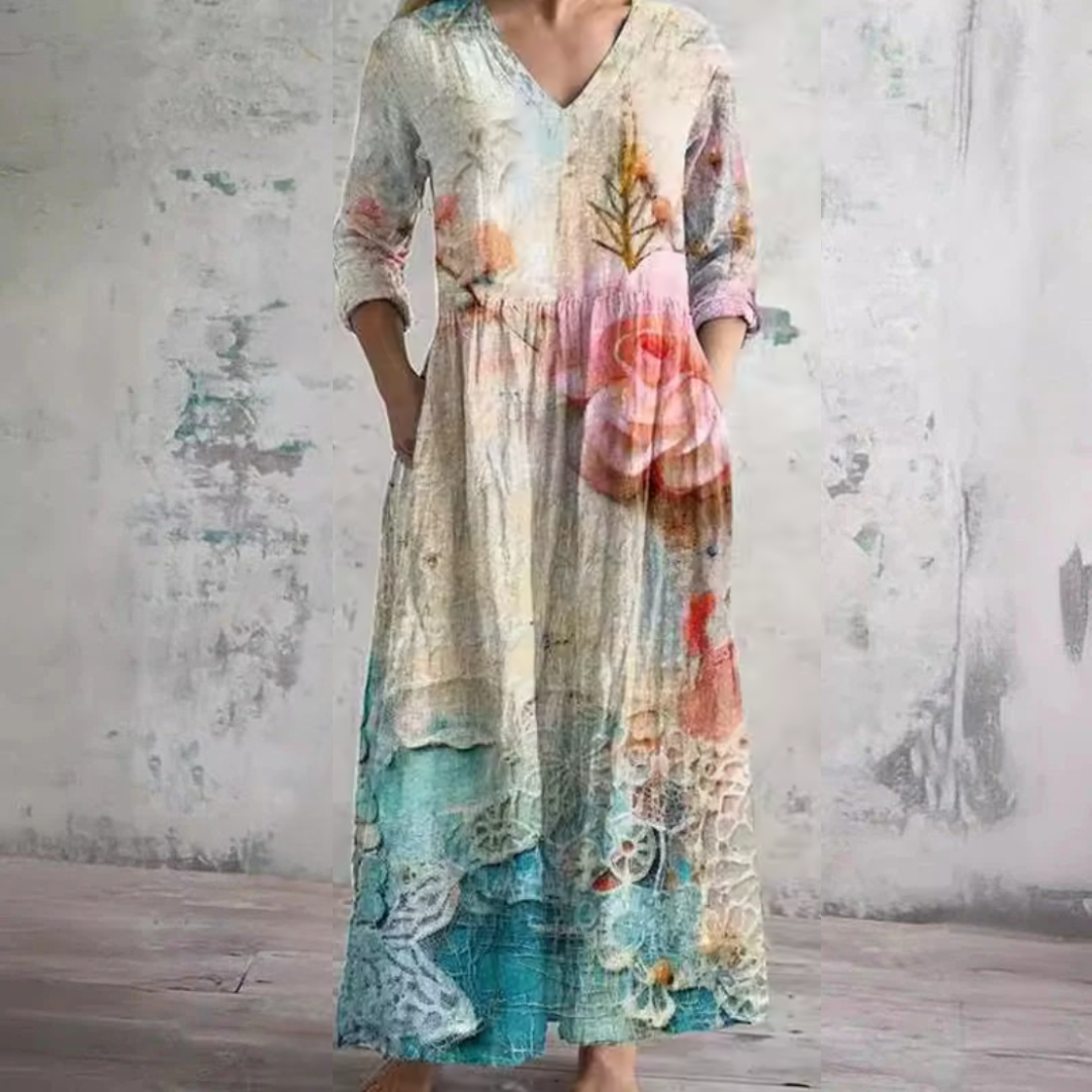 Patricia™ | Blomstret sommerkjole
