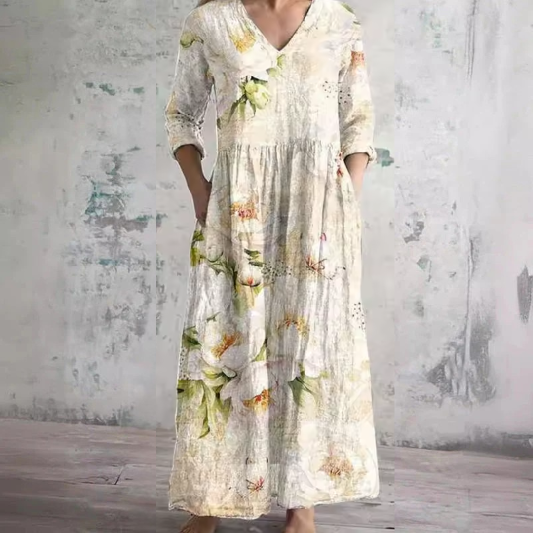 Anne™ | Blomstret sommerkjole
