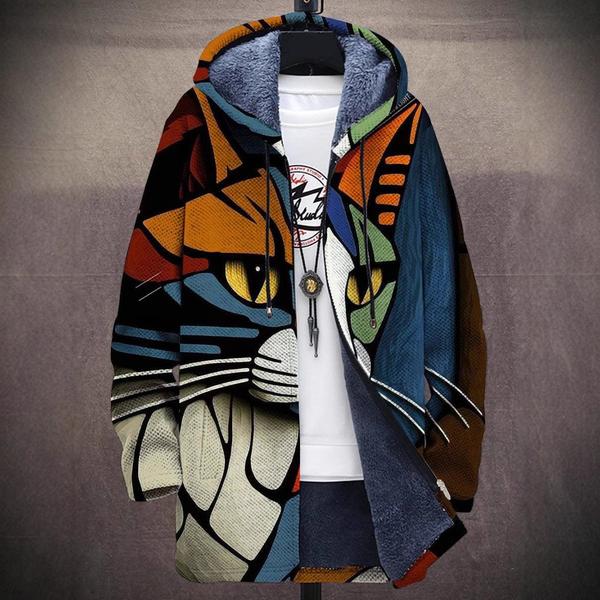 Alexandra | Kunstnerisk Fleecejakke (Unisex)