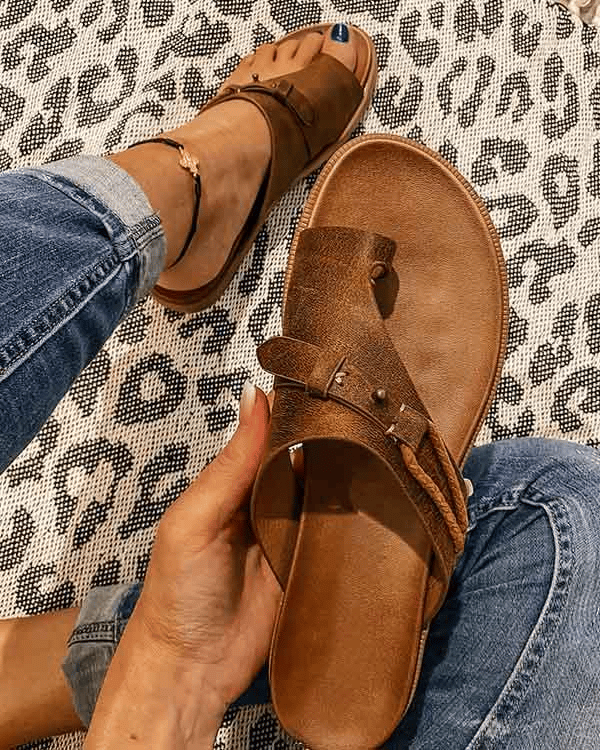 Delia | Ortopædiske komfort-sandaler