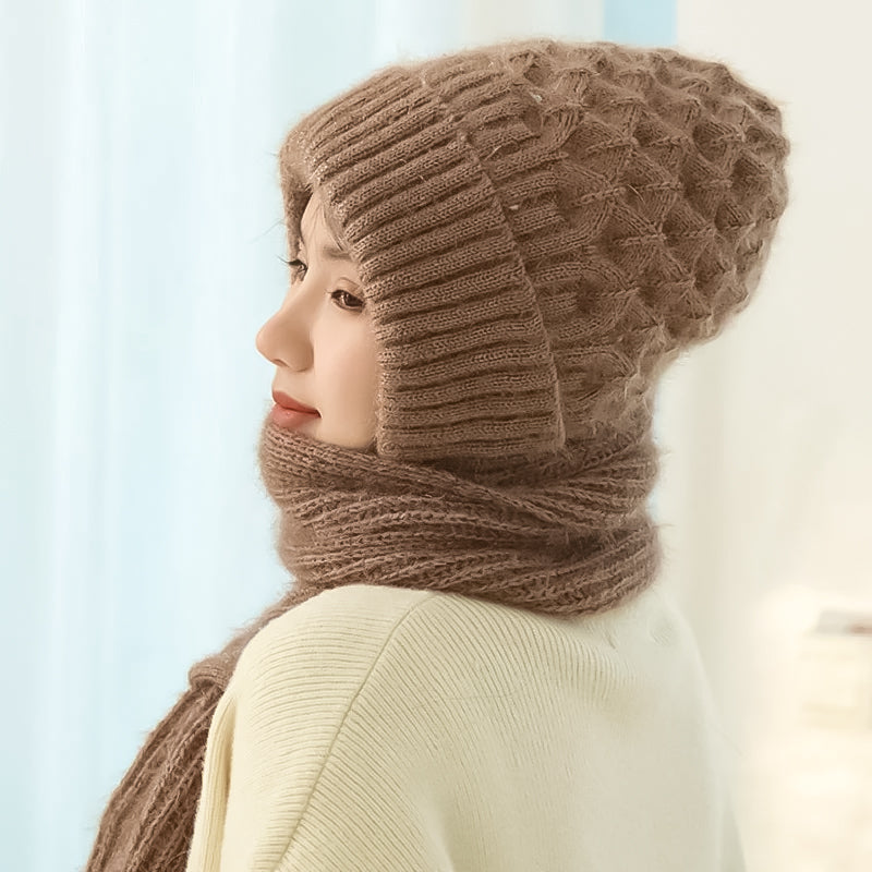 Ashworth Luxe™ | 2-i-1 Hætte & Halstørklæde (1+1 GRATIS)