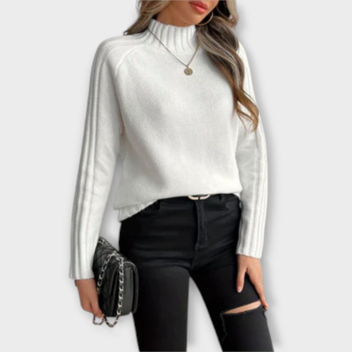 Hetty™ - Elegant strikpullover til hverdag
