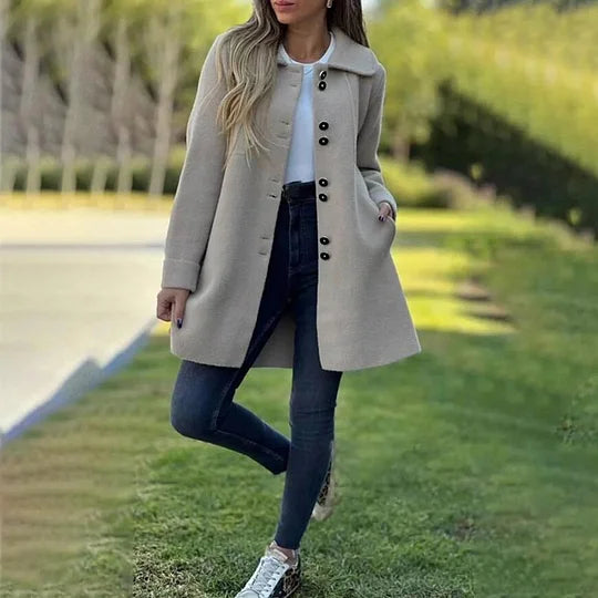 Maribelle™ | Elegant Skræddersyet Frakke