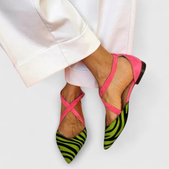 Khreysa | Elegante ballerinaer med stropper