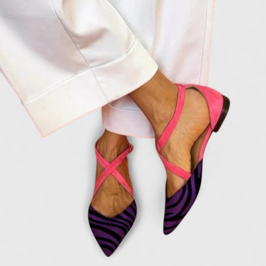 Khreysa | Elegante ballerinaer med stropper