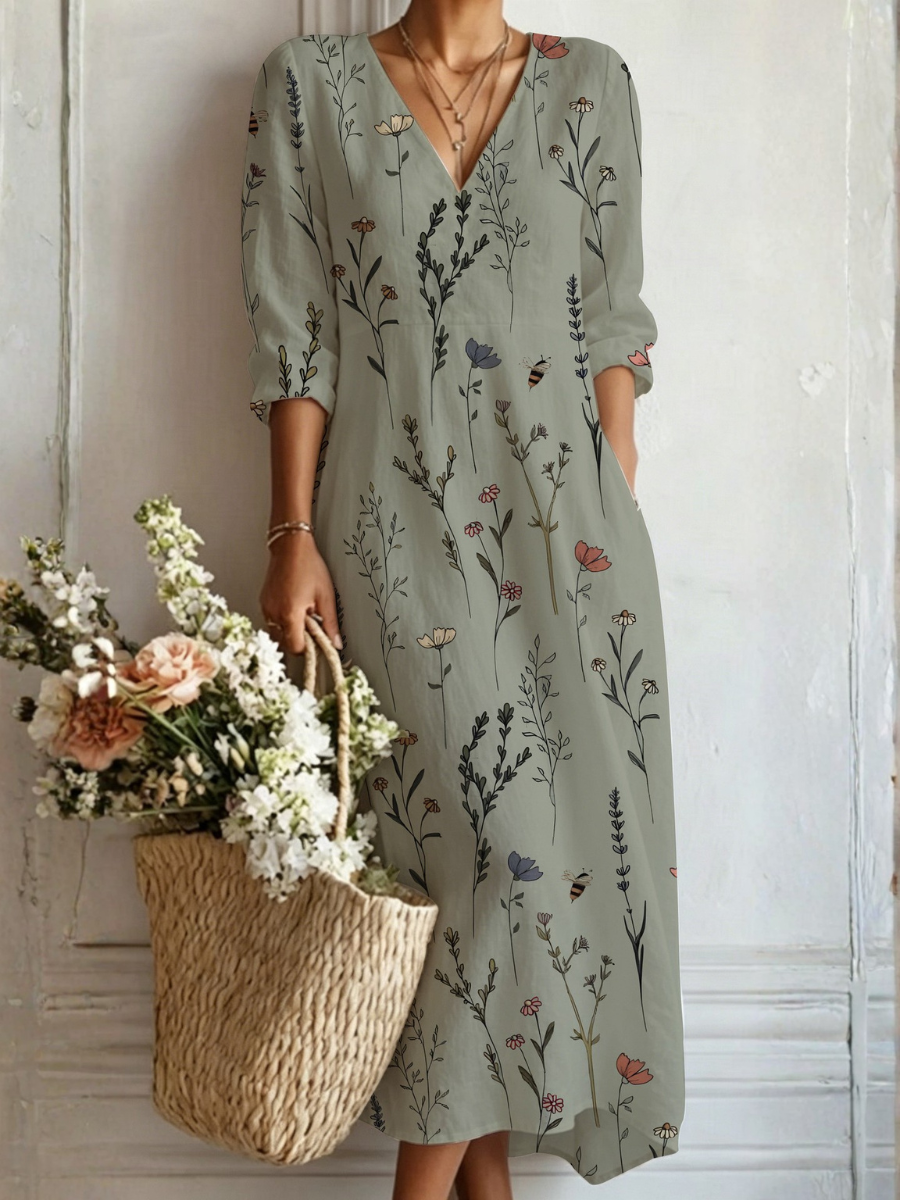 Sara™ | Lang bohemekjole I