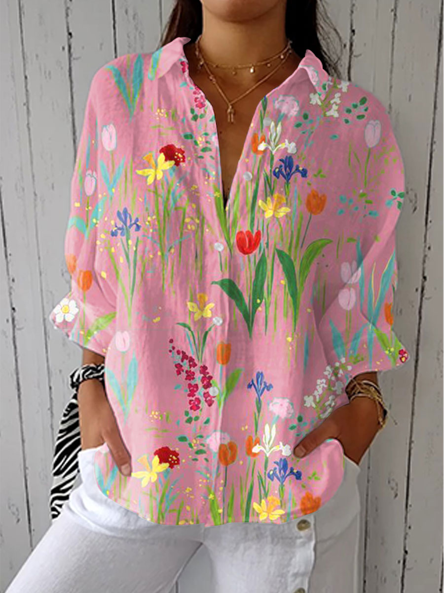 Lynda – Blossom Breeze-bluse