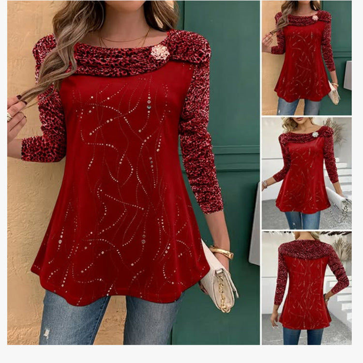 Marielle™ – Elegant Velour Top