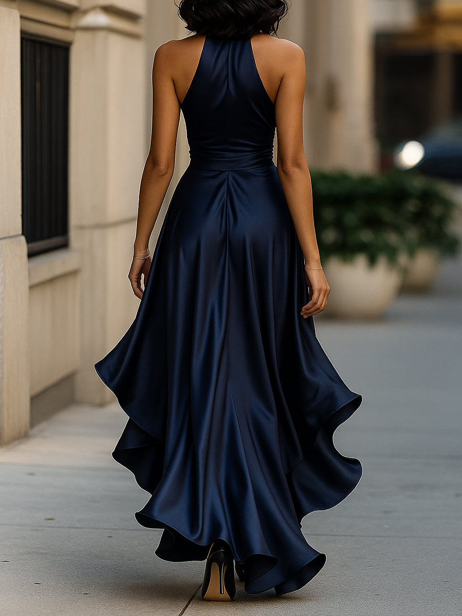 Valeria | Elegant aftenkjole i satin