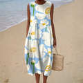 Daisy | Grafisk Solar-kjole