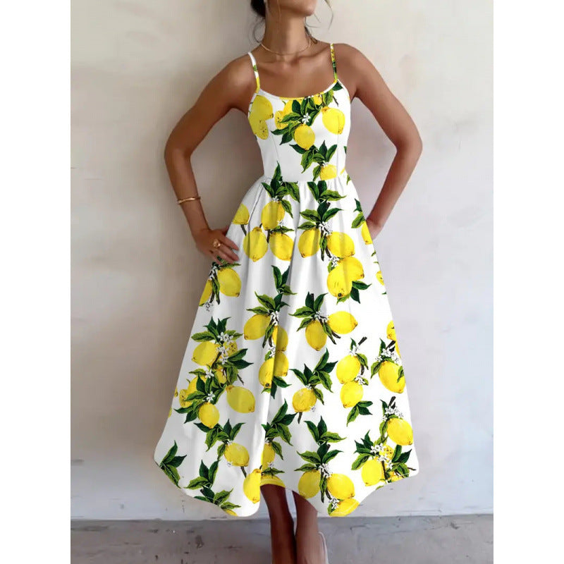 Cressida | Lemon Grove midi-kjole