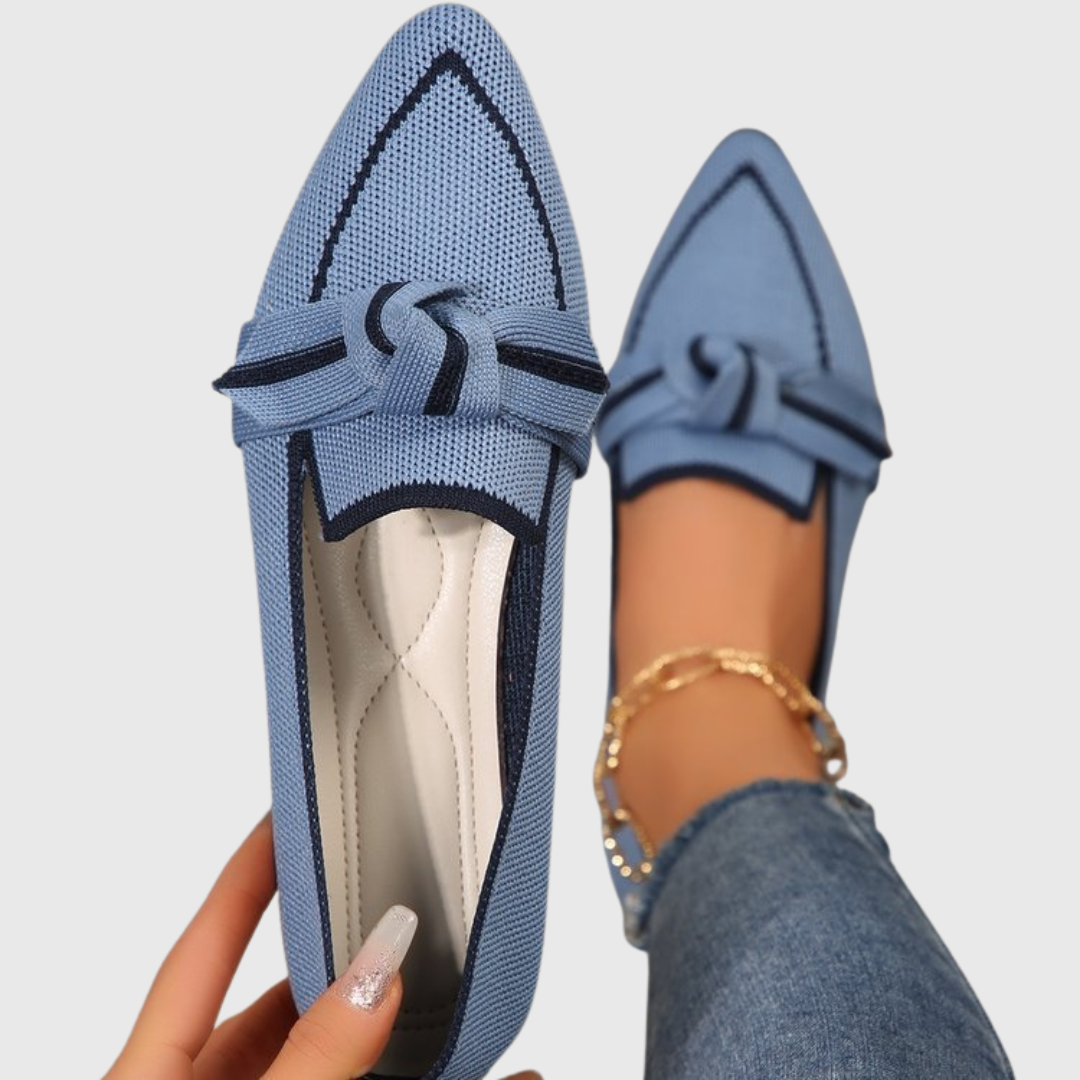 Milena | Knyttede komfort-slippers