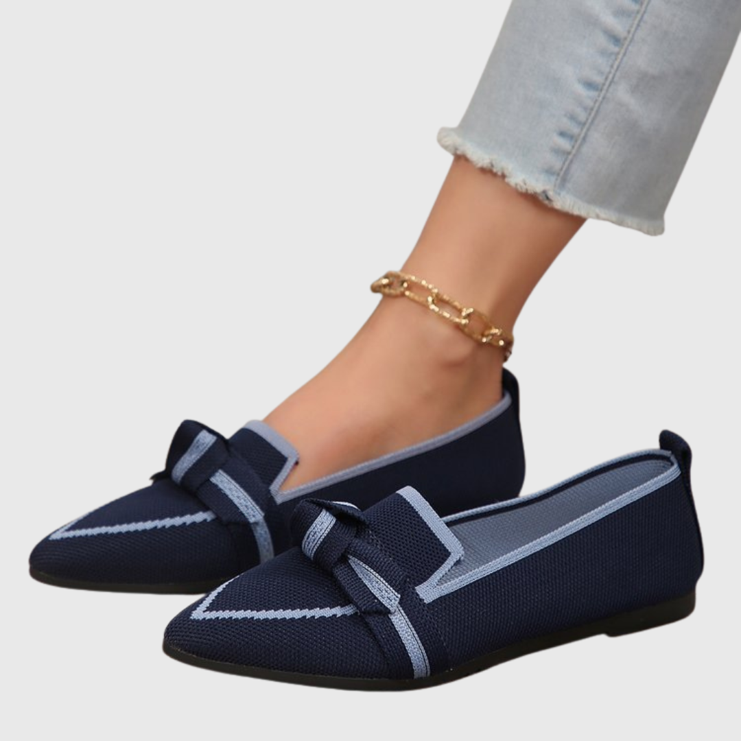 Milena | Knyttede komfort-slippers