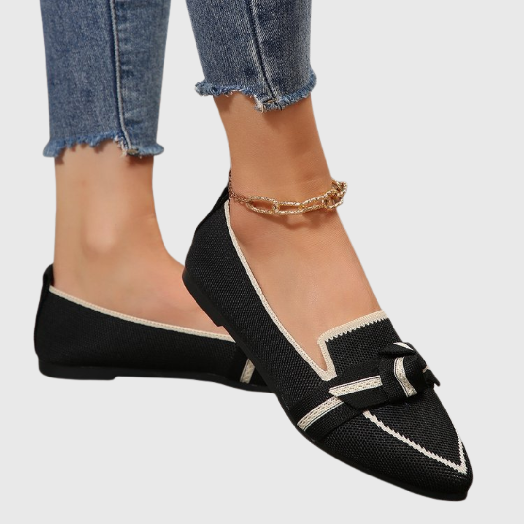 Milena | Knyttede komfort-slippers