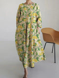 Joyce blomstret sommerkjole