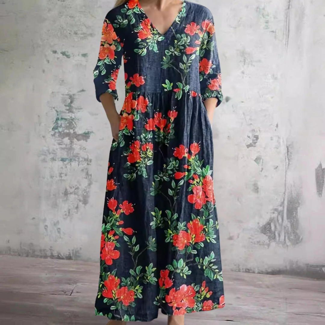 Wendy™ | Blomstret sommerkjole