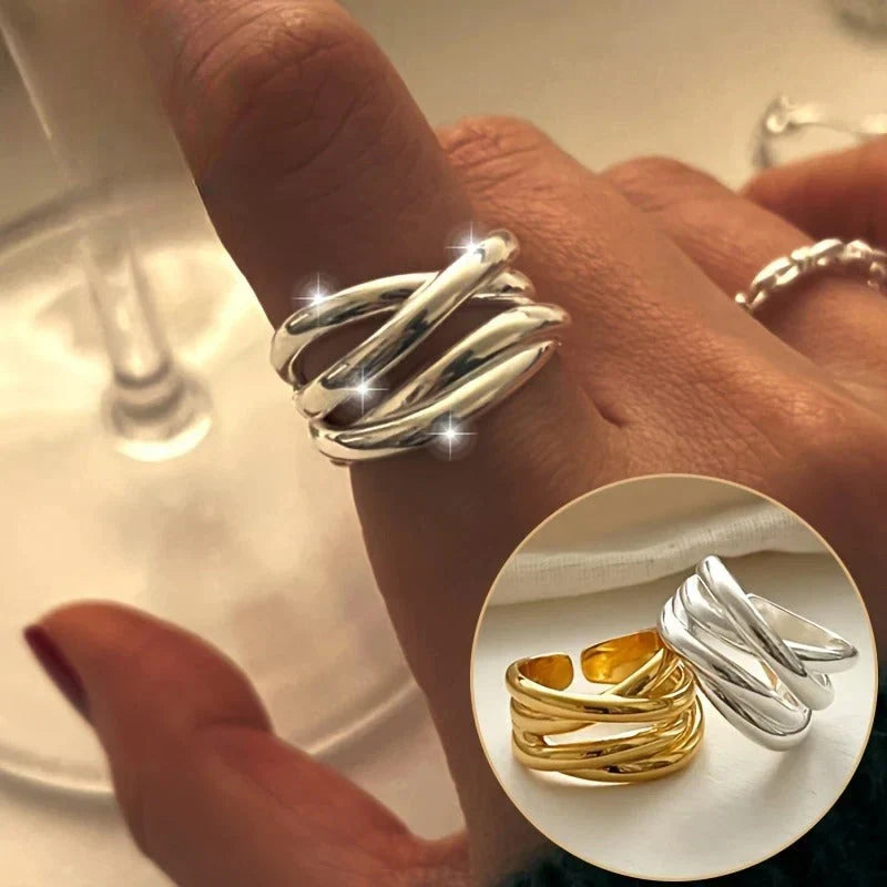 Tidløs guldring | Sammen mod brystkræft (1+1 GRATIS)
