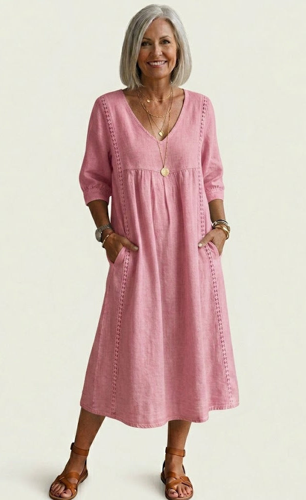 Juliette I – Elegant maxi-kjole i A-silhuet