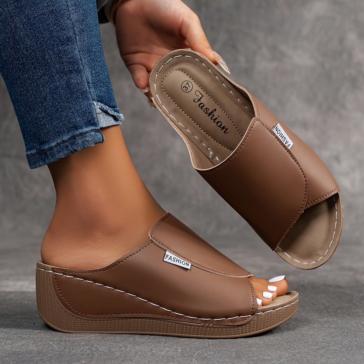 India – Komfortsandal med svangstøtte