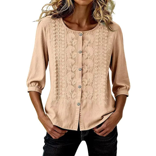 Andreza™ | Elegant broderet hverdagsstil