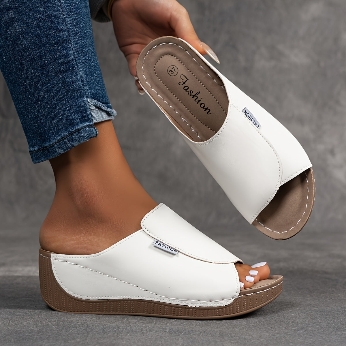 India – Komfortsandal med svangstøtte