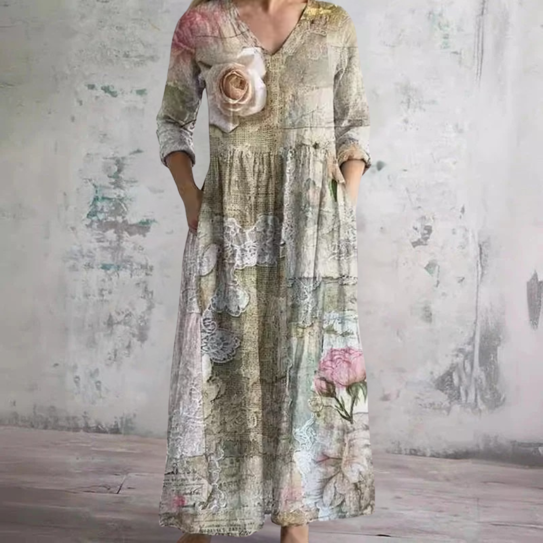 fiona™ | Blomstret sommerkjole