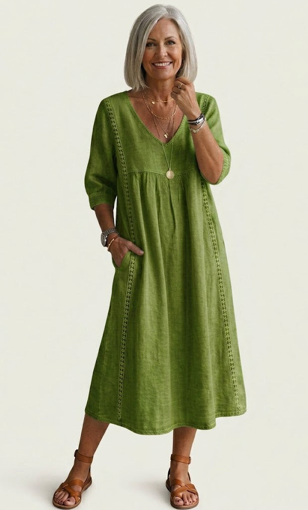 Juliette I – Elegant maxi-kjole i A-silhuet