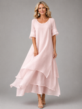 Liora™ | Flowing Grace maxi-kjole