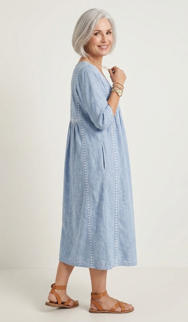 Juliette I – Elegant maxi-kjole i A-silhuet