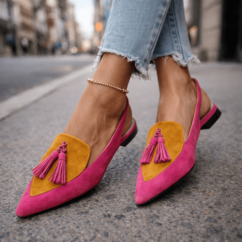 Eliza | Sandaler med remme og kvaster