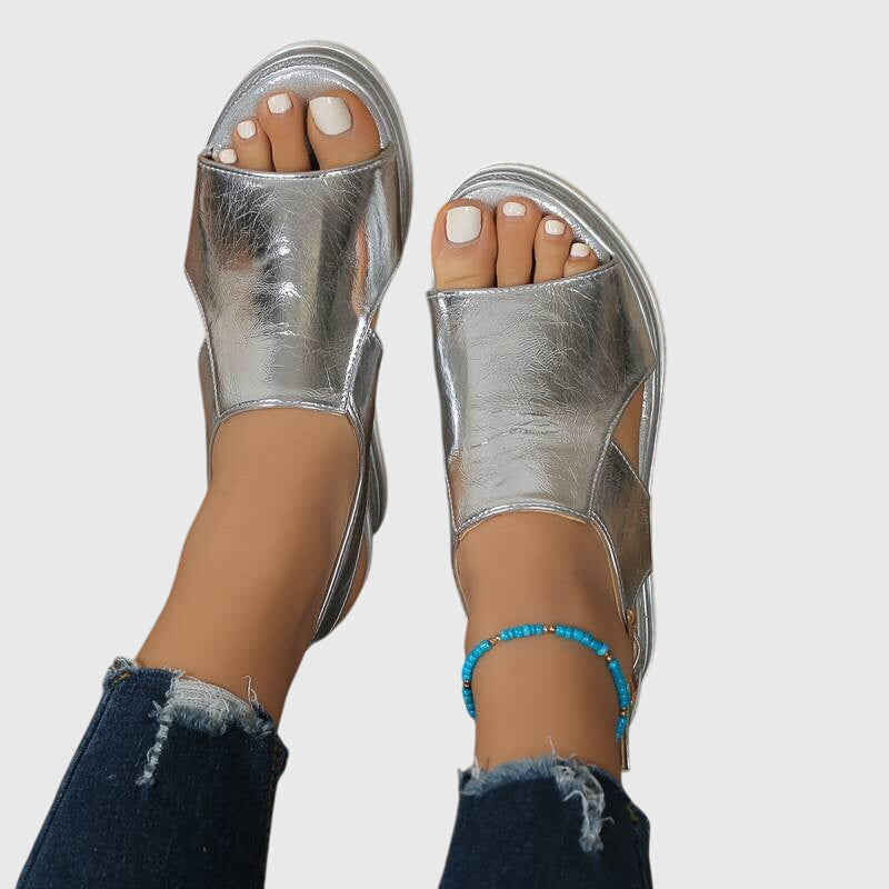 Veronica | Ortopædisk sandal med hæl