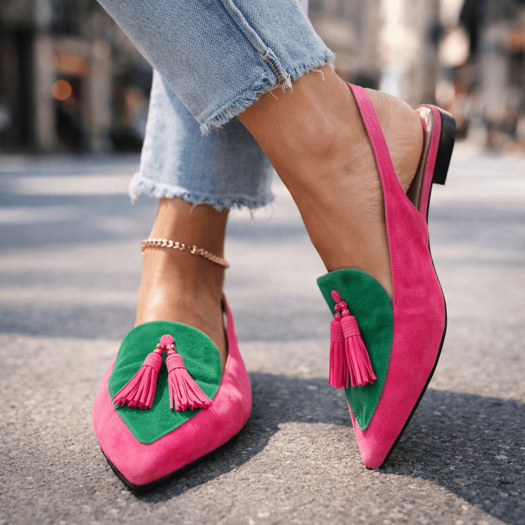 Eliza | Sandaler med remme og kvaster